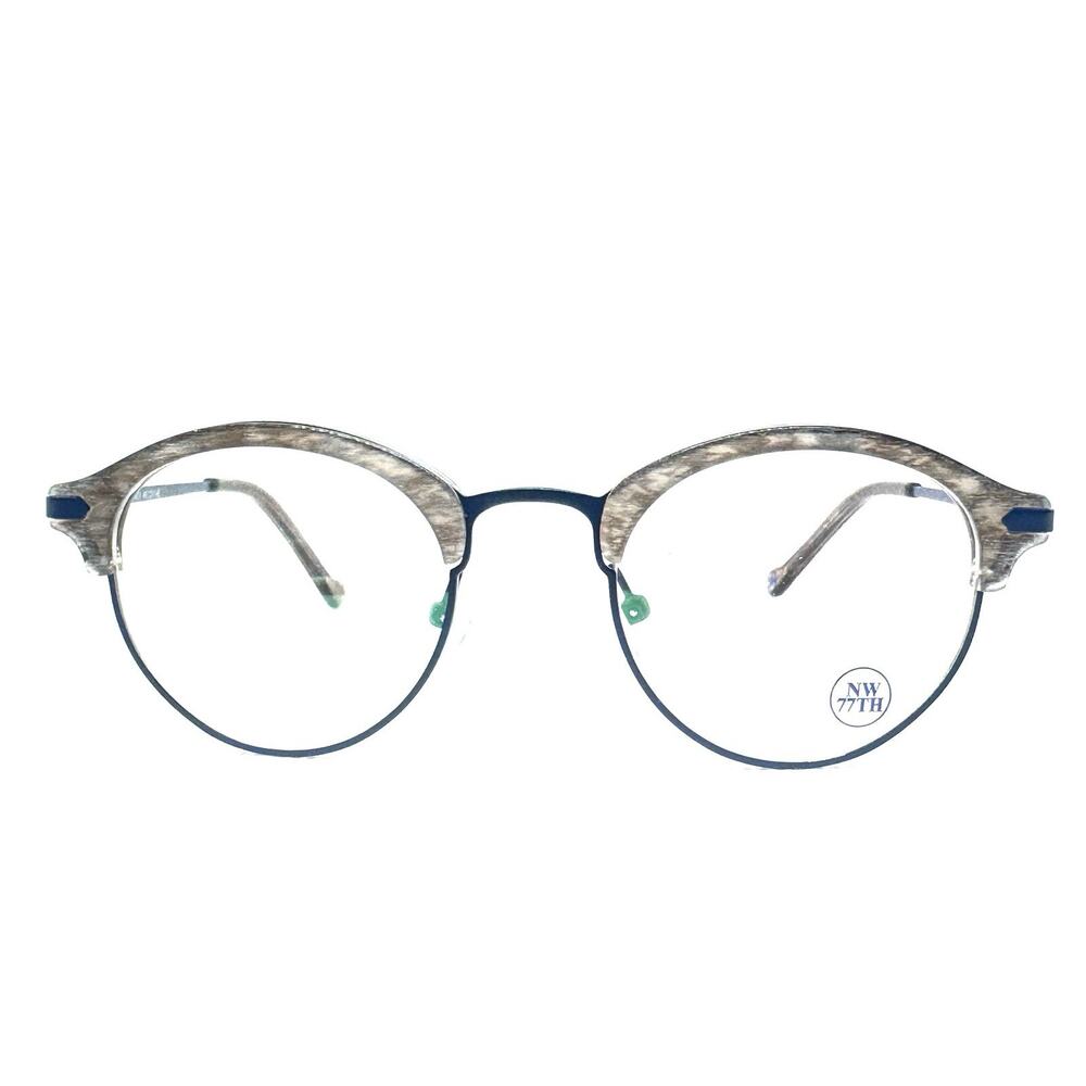 NW 77TH VEST GREY BLUE AUTHENTIC EYEGLASSES FRAMES 46-21-145